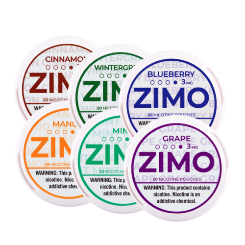 Zimo Nic Pouches Sampler 3mg