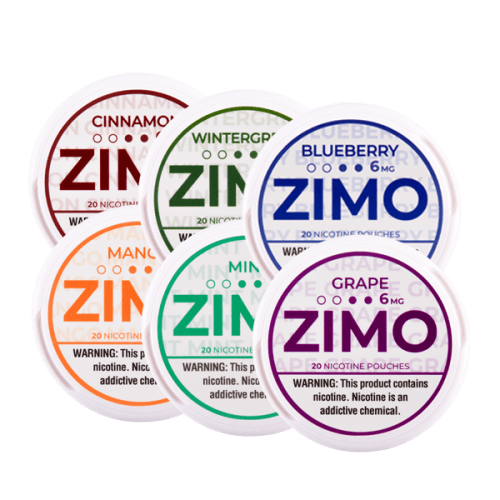 Zimo Nic Pouches Sampler 6mg