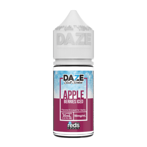 Apple and berry flavored e-liquid in 50mg from the reds collection, made by 7 daze