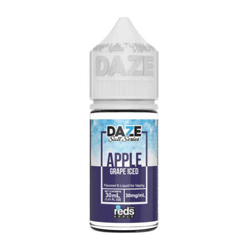 Apple and grape flavored e-liquid in 30mg from the reds collection, made by 7 daze