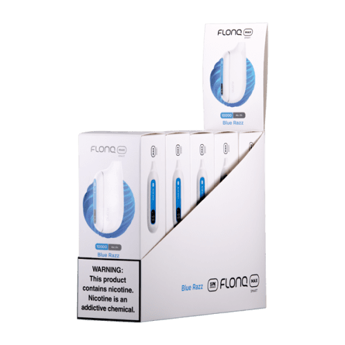 Blue Razz FLONQ Max Smart Vape 5-Pack