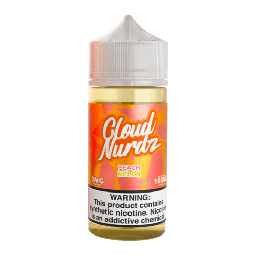 Peach Melon Cloud Nurdz 100ml eJuice bottle