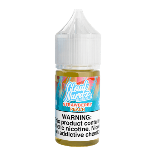 Strawberry Peach Cloud Nurdz Iced Salts Vape Juice