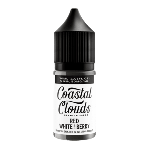 Red White & Berry Coastal Clouds Salt Nic