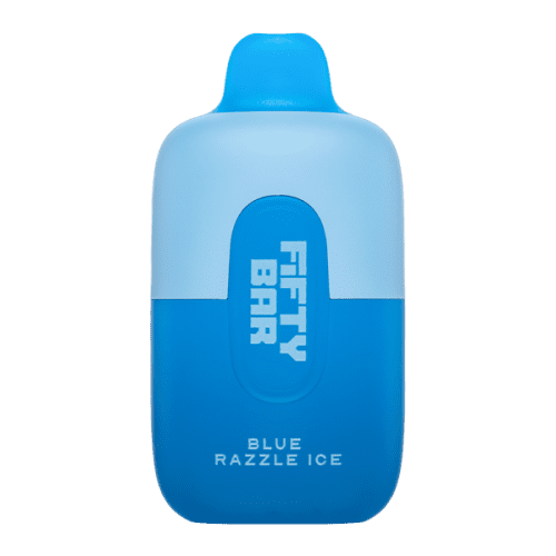 Blue Razzle Ice Fifty Bar Vape