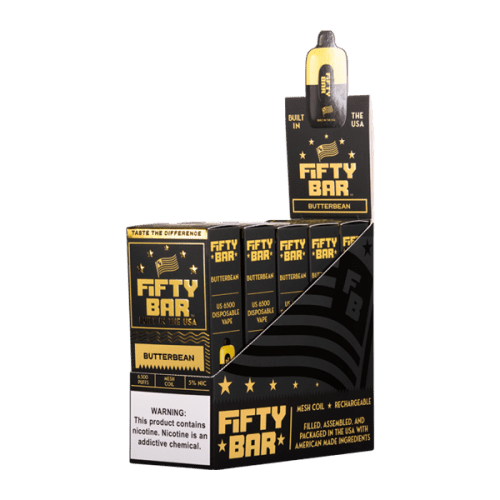 Butterbean Fifty Bar Vape 5-Pack