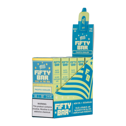 Pacific Cooler Fifty Bar Vape 5-Pack