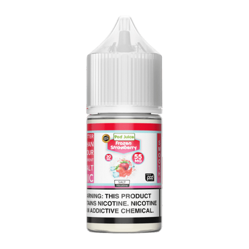 Shop for menthol strawberry flavored vape juice made by Pod Juice available in multiple nicotine levels