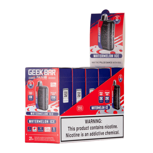 Watermelon Ice Geek Bar Pulse X (Patriot Edition) 5 Pack