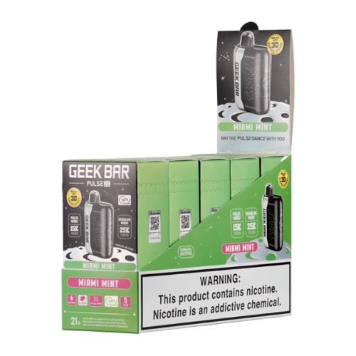 Miami Mint Geek Bar Pulse X 25k 5-Pack