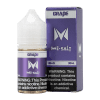 A 30ml vape juice with nicotine in 20mg & 40mg, Grape Mi-Salts by Mi-One Brands