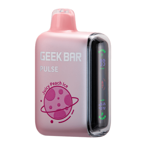 Juicy Peach Ice Geek Bar Pulse Vape