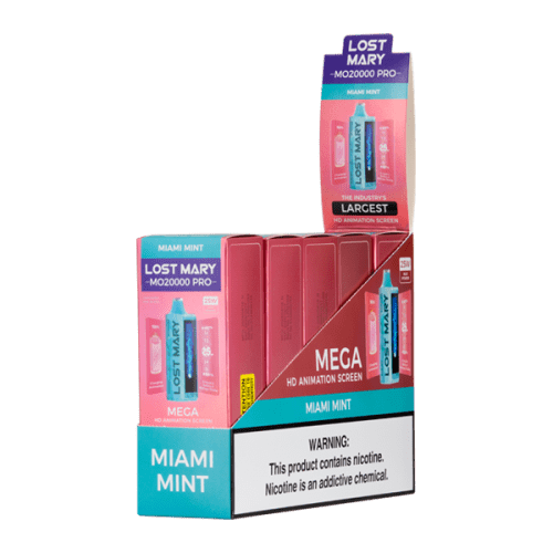 Miami Mint Lost Mary MO20000 PRO Vape 5-Pack