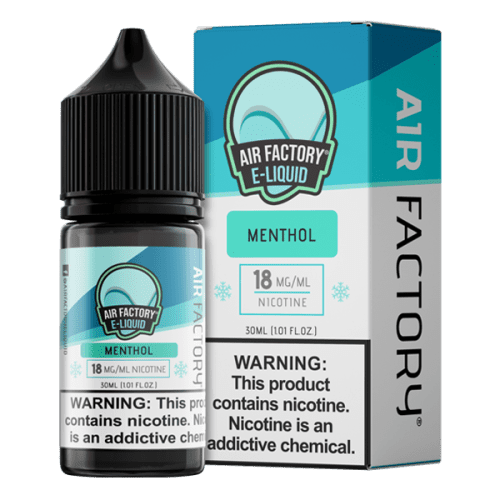 Shop one of our best-selling menthol vape juice flavors with Menthol e-liquid by Air Factory