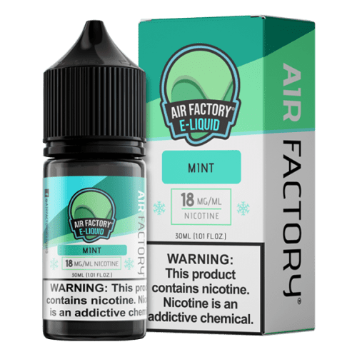 Shop one of our best-selling menthol vape juice flavors with Mint e-liquid by Air Factory