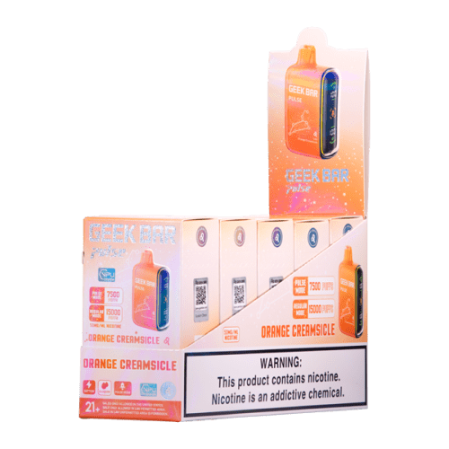 Orange Creamsicle Geek Bar Pulse Vape 5-Pack