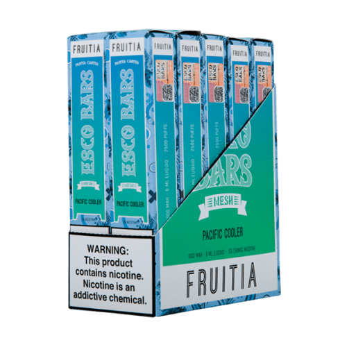 Pacific Cooler Esco Bar Fruitia Vape Bundle