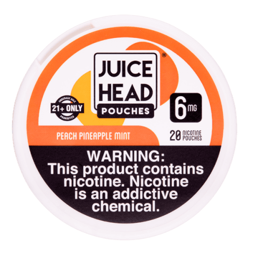 Peach Pineapple Mint Juice Head Nicotine Pouch 6mg