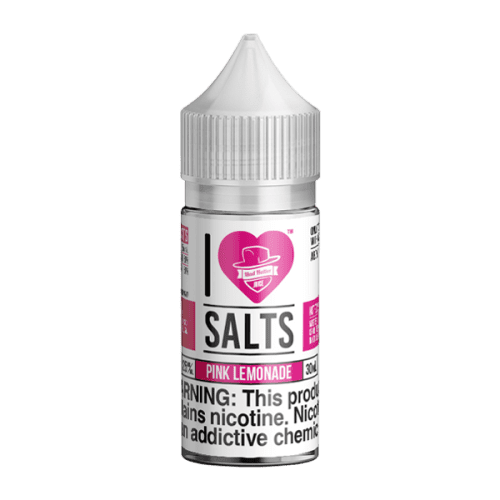 Pineapple and Watermelon flavored nicotine salts in 25mg, Pink Lemonade is an I Love Salts Eliquid