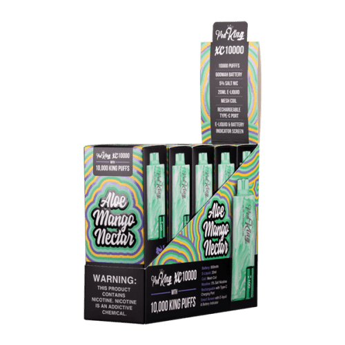 Aloe Mango Pod King XC10000 Disposables 5-Pack