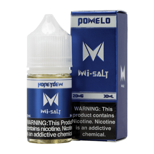 Honeydew Mi-Salt is a fruity flavored vape juice, blended with nicotine salts