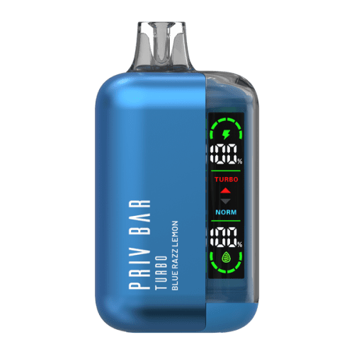 Blue Razz Lemon Priv Bar Turbo Vape