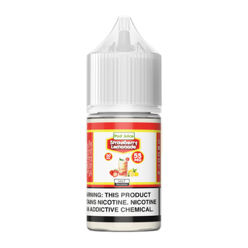 Shop for Strawberry Lemonade flavored vape juice made by Pod Juice available in multiple nicotine levels