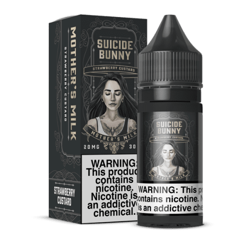 Mother's Milk Suicide Bunny Salts E-Juice Bottle & Box