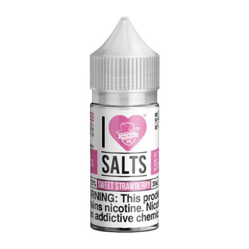 Strawberry sweets flavored nicotine salts in 25mg, Sweet Strawberry is an I Love Salts Eliquid