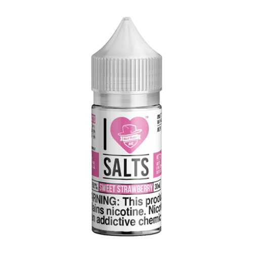 Strawberry sweets flavored nicotine salts in 50mg, Sweet Strawberry is an I Love Salts Eliquid