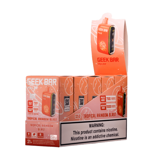 Tropical Rainbow Blast Geek Bar Pulse Vape 5-Pack