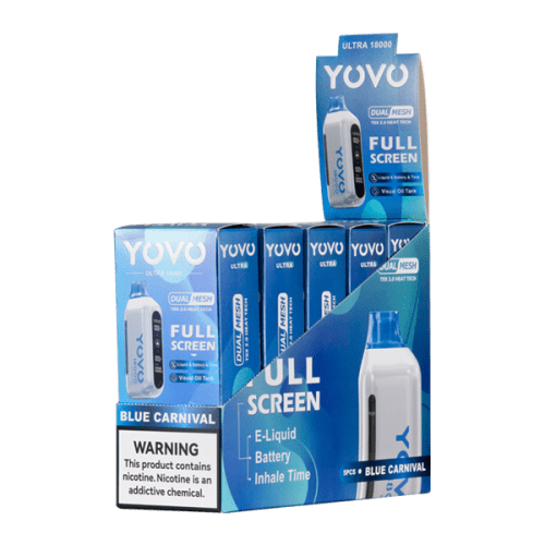 Blue Carnival YOVO Ultra 18000 5-Pack