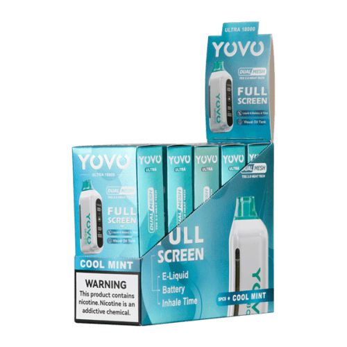 Cool Mint YOVO Ultra 18000 5-Pack