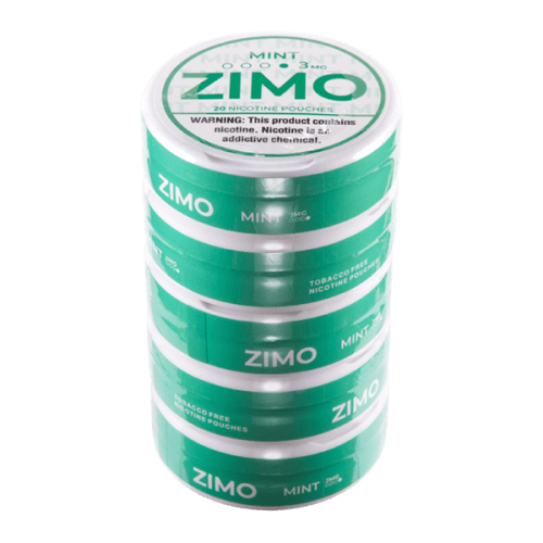 Mint Zimo Nicotine Pouches 3mg 5-Pack