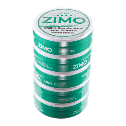 Mint Zimo Nicotine Pouches 8mg 5pk