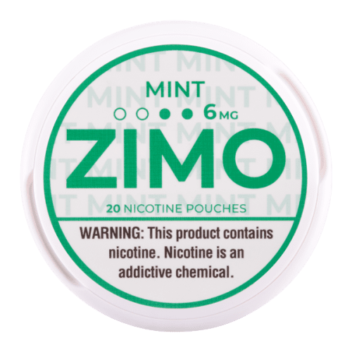 Mint Zimo Nicotine Pouches 6mg 