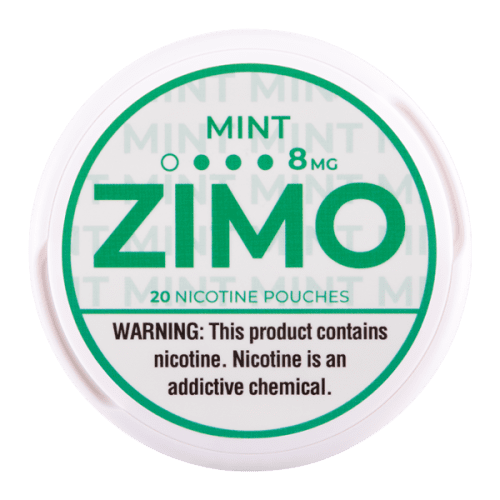 Mint Zimo Nicotine Pouches 8mg 